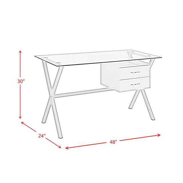 Balsawood White Desk - Thumbnail - Image 11
