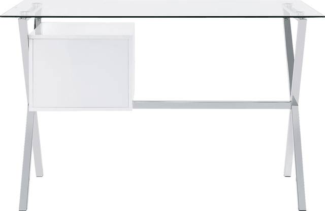 Balsawood White Desk - Thumbnail - Image 2