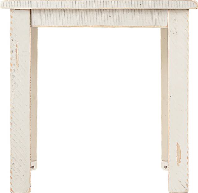 Baltazar White End Table - Thumbnail - Image 3