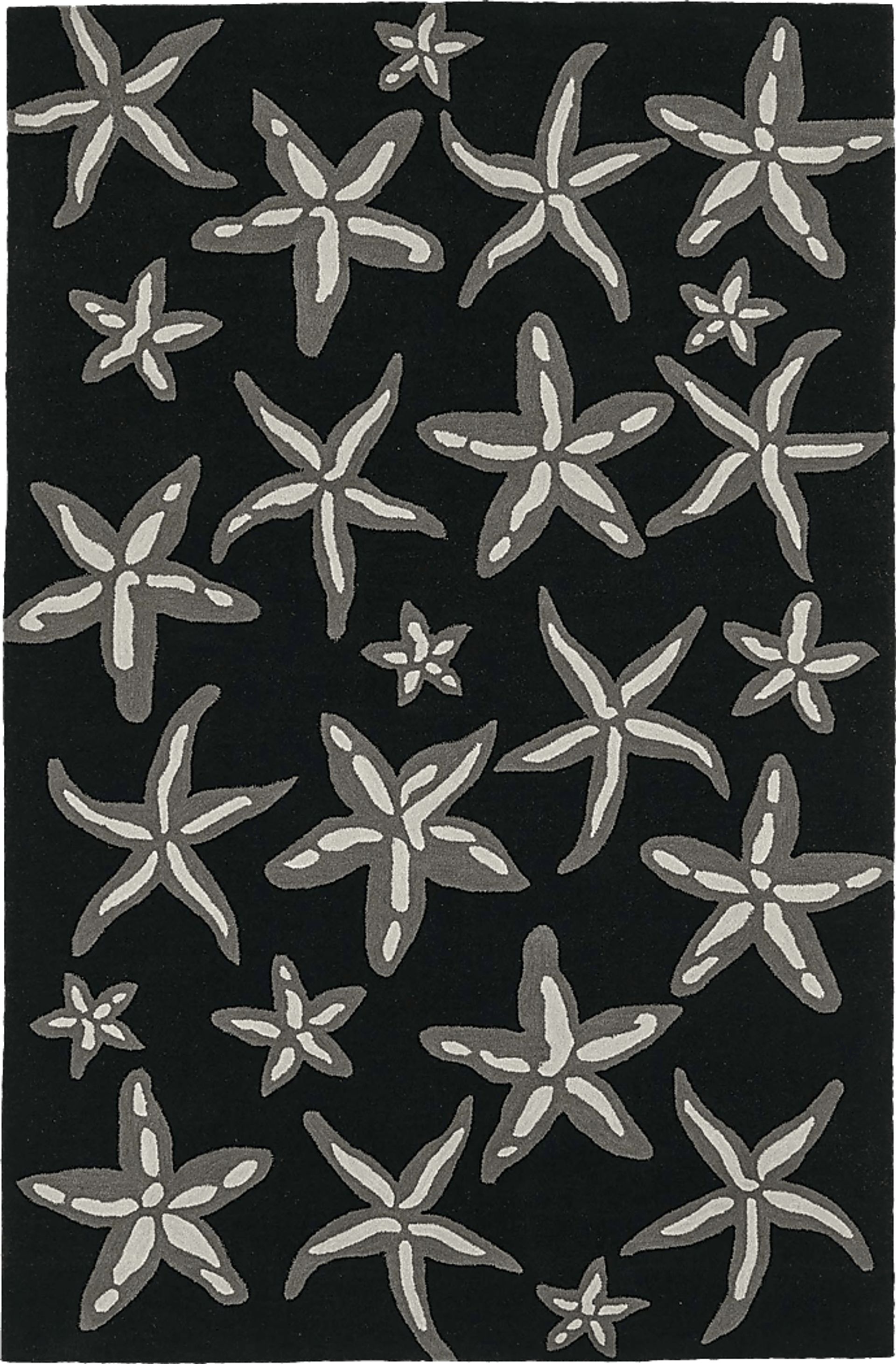 Baltic Black 8' x 10' Rug - Image 1