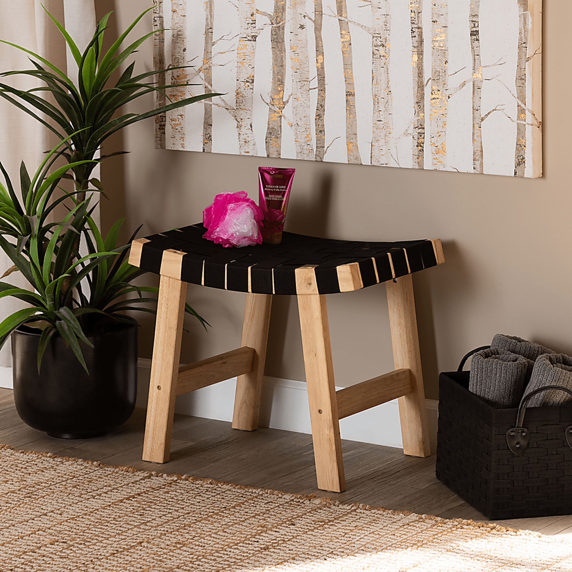 Baltusral Brown Bench - Image 6