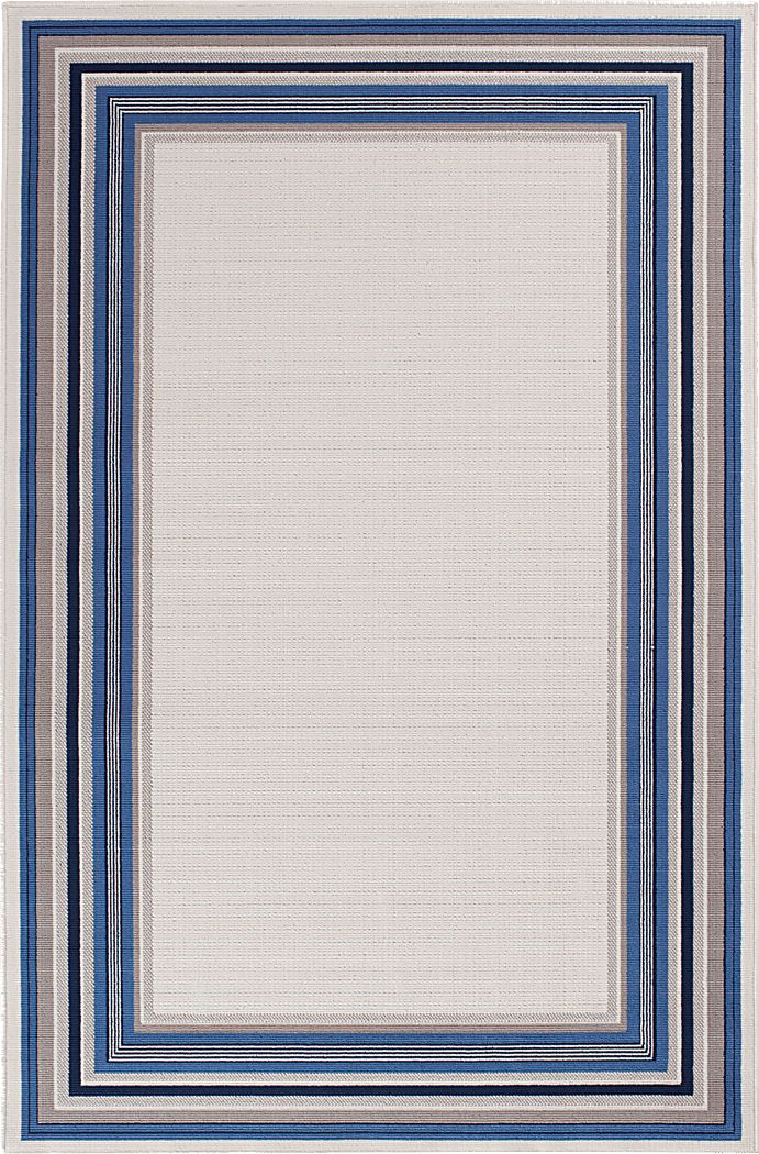 Balvan Ivory 6'7 x 9'6 Indoor/Outdoor Rug