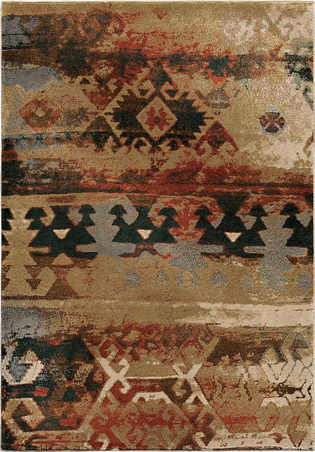 Balvan Red 5'3 x 7'6 Rug - Thumbnail - Image 1