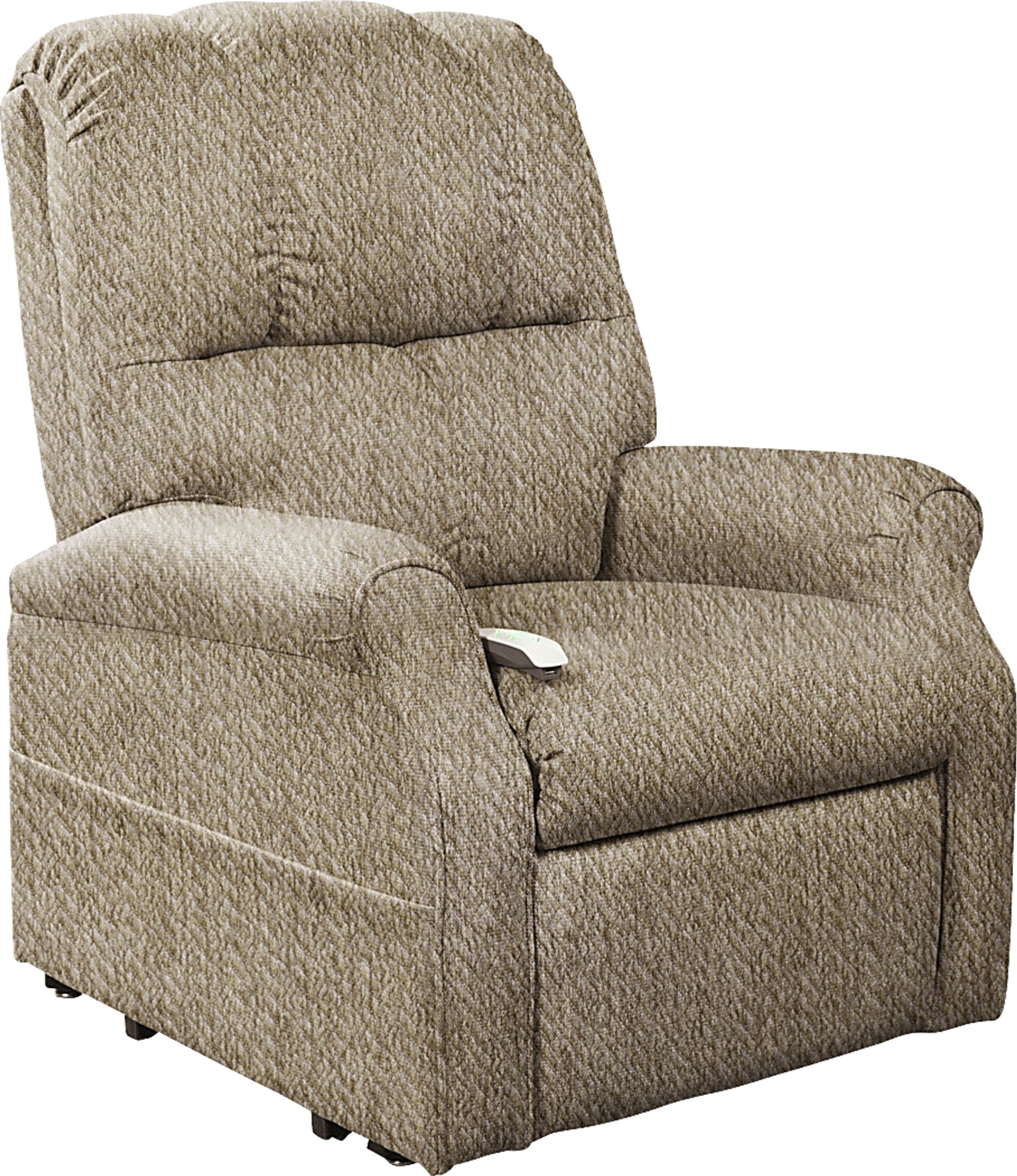 Balver Gray Power Lift Recliner - Image 1
