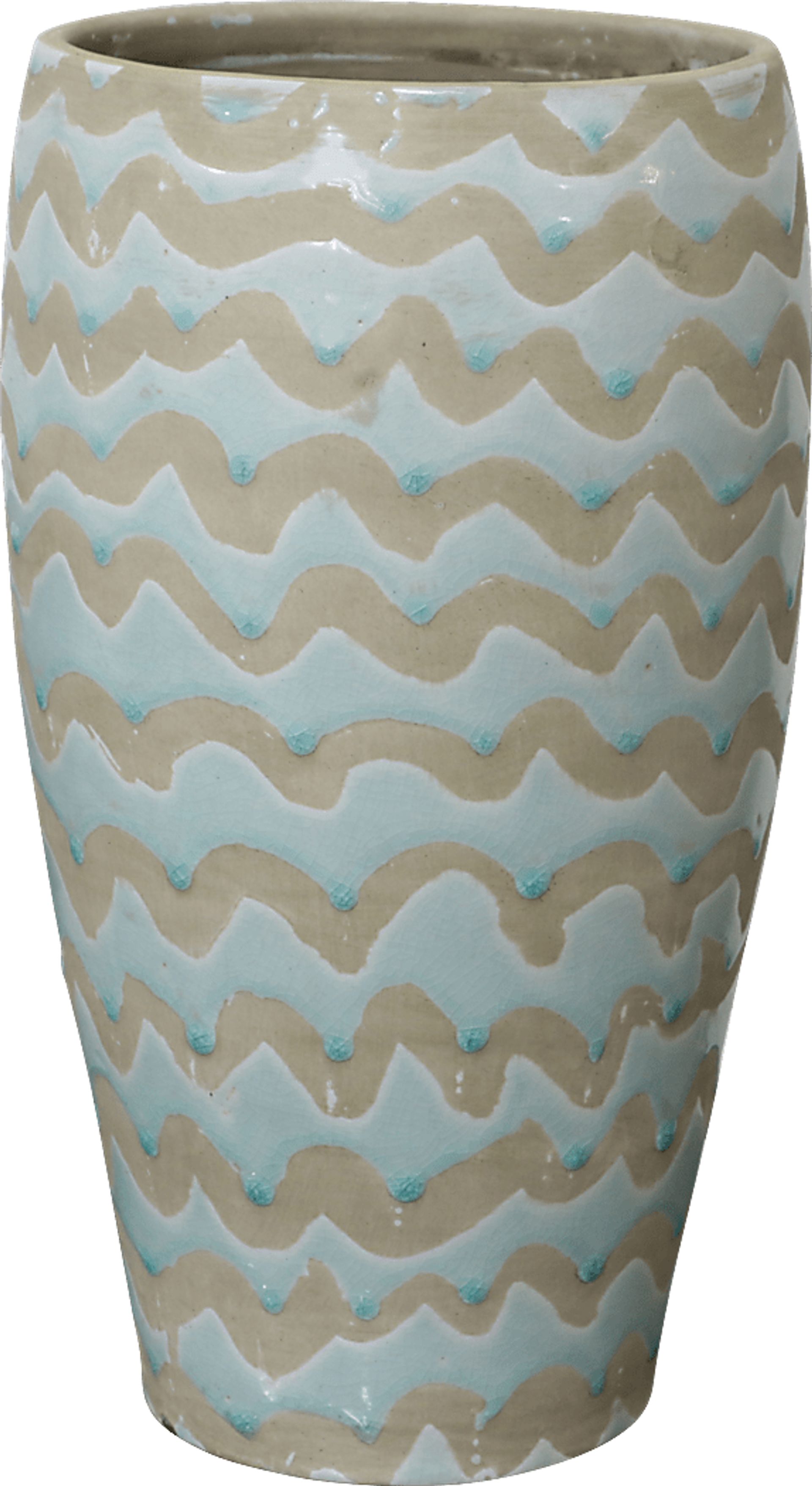 Balvir Blue Vase Set of 2 - Image 1
