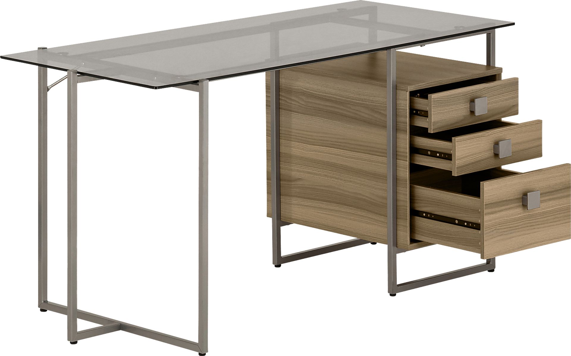 Balyu Brown Computer Desk - Image 7