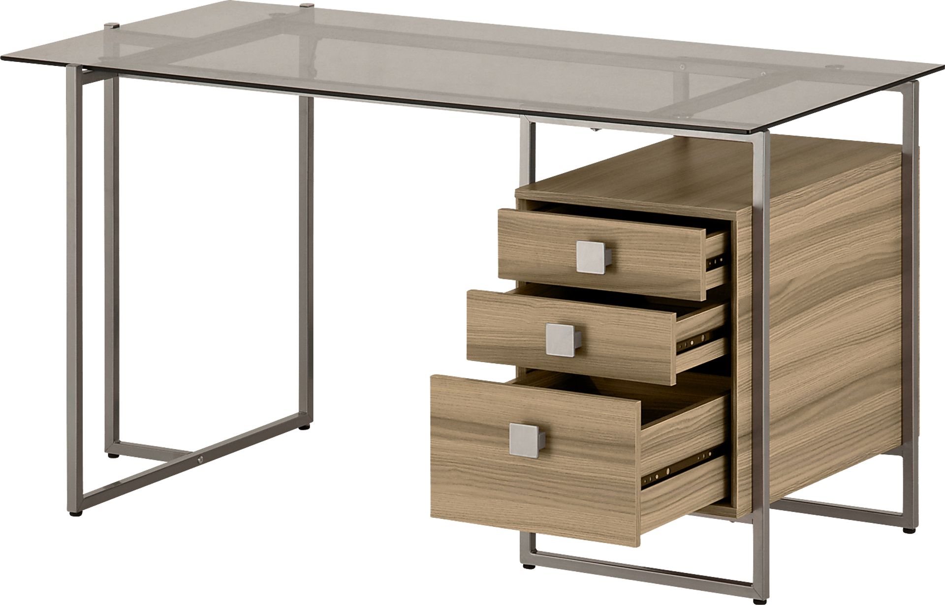 Balyu Brown Computer Desk - Image 8