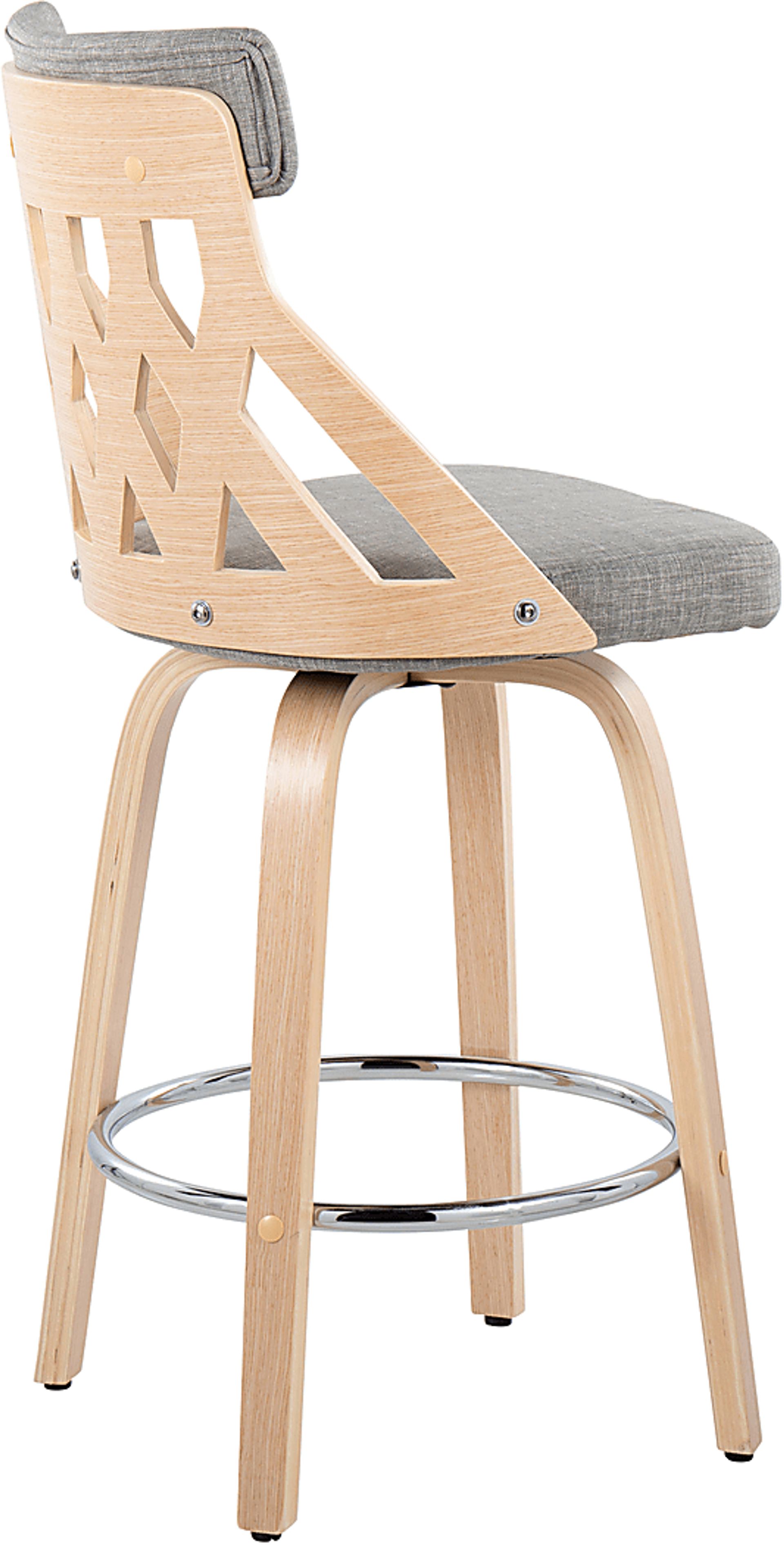 Bamberg Light Gray Counter Stool - Image 3