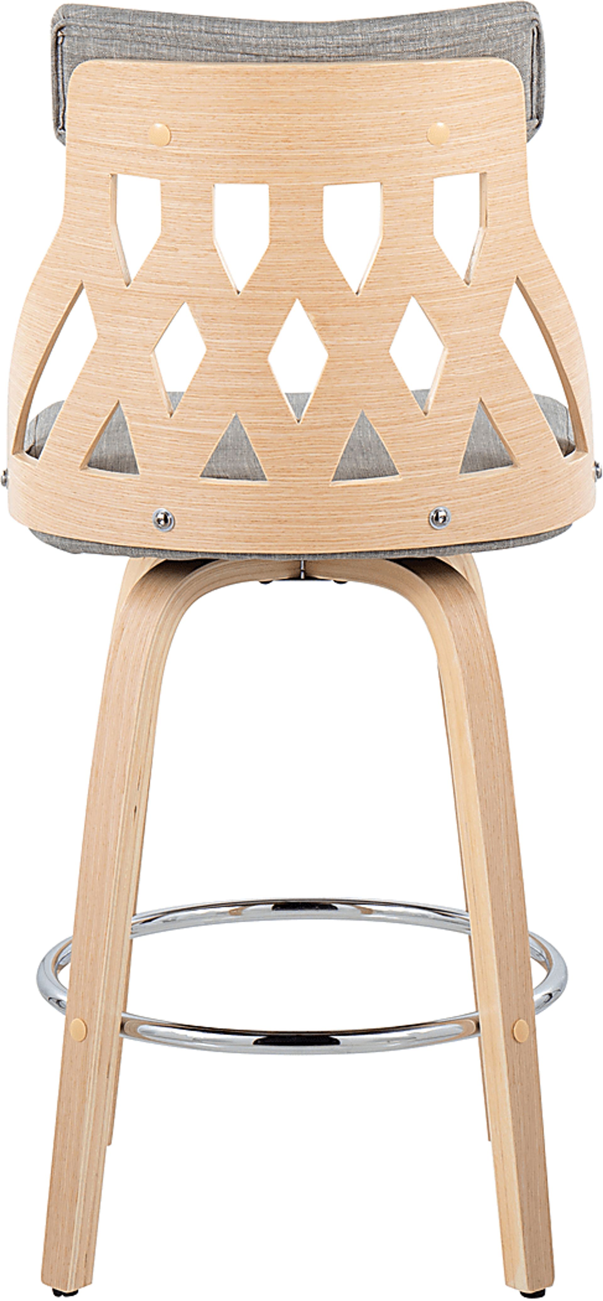 Bamberg Light Gray Counter Stool - Image 4