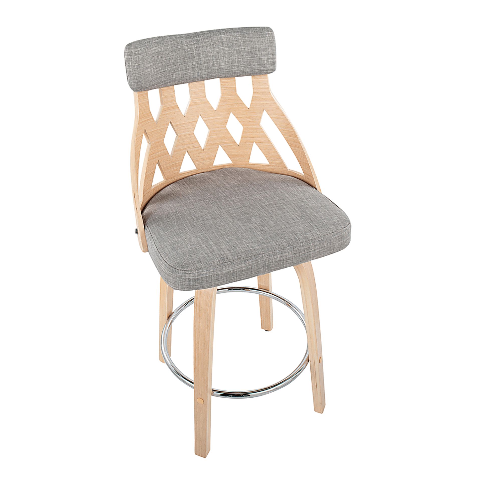 Bamberg Light Gray Counter Stool - Image 6