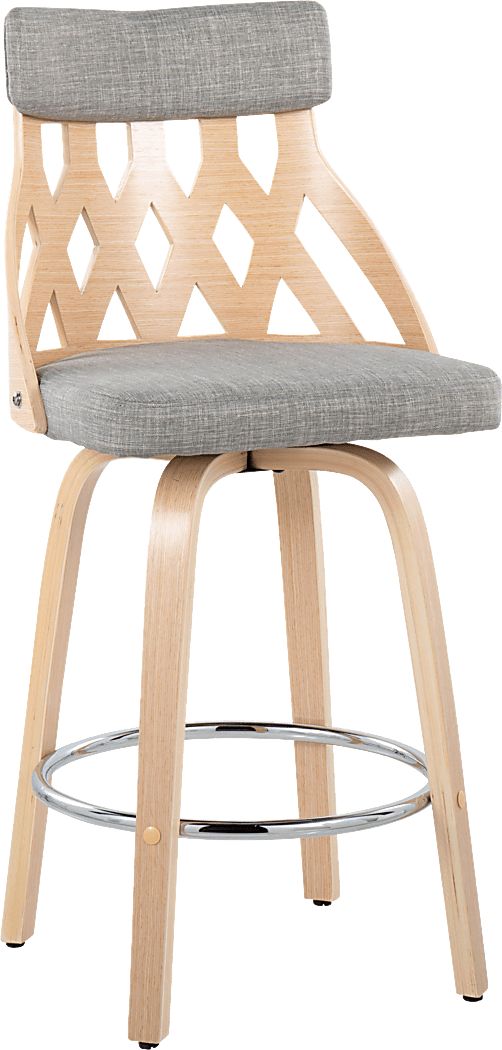 Bamberg Light Gray Counter Stool