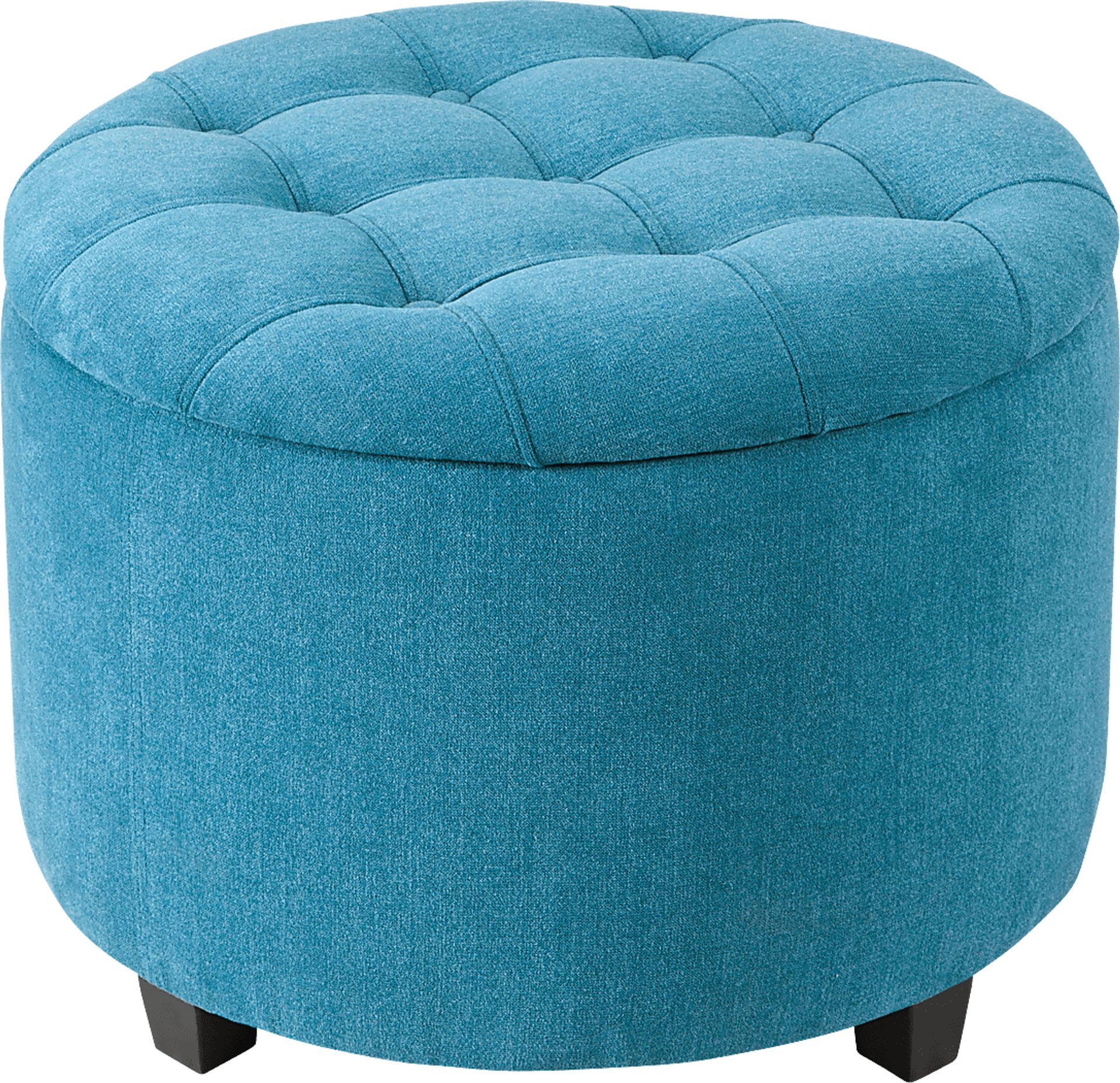 Bamerest Blue Ottoman - Image 1