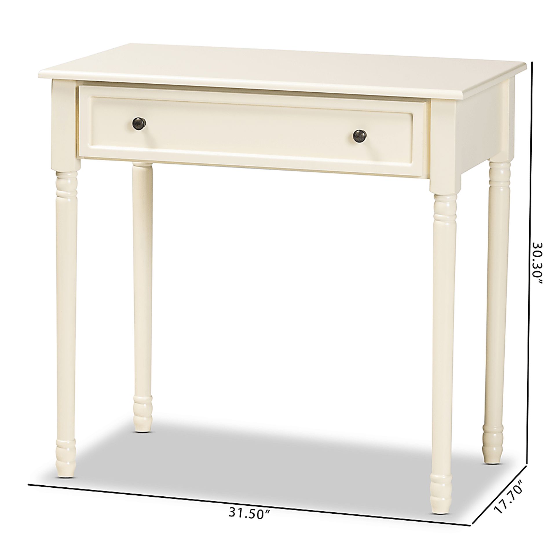Banares White Console Table - Image 10