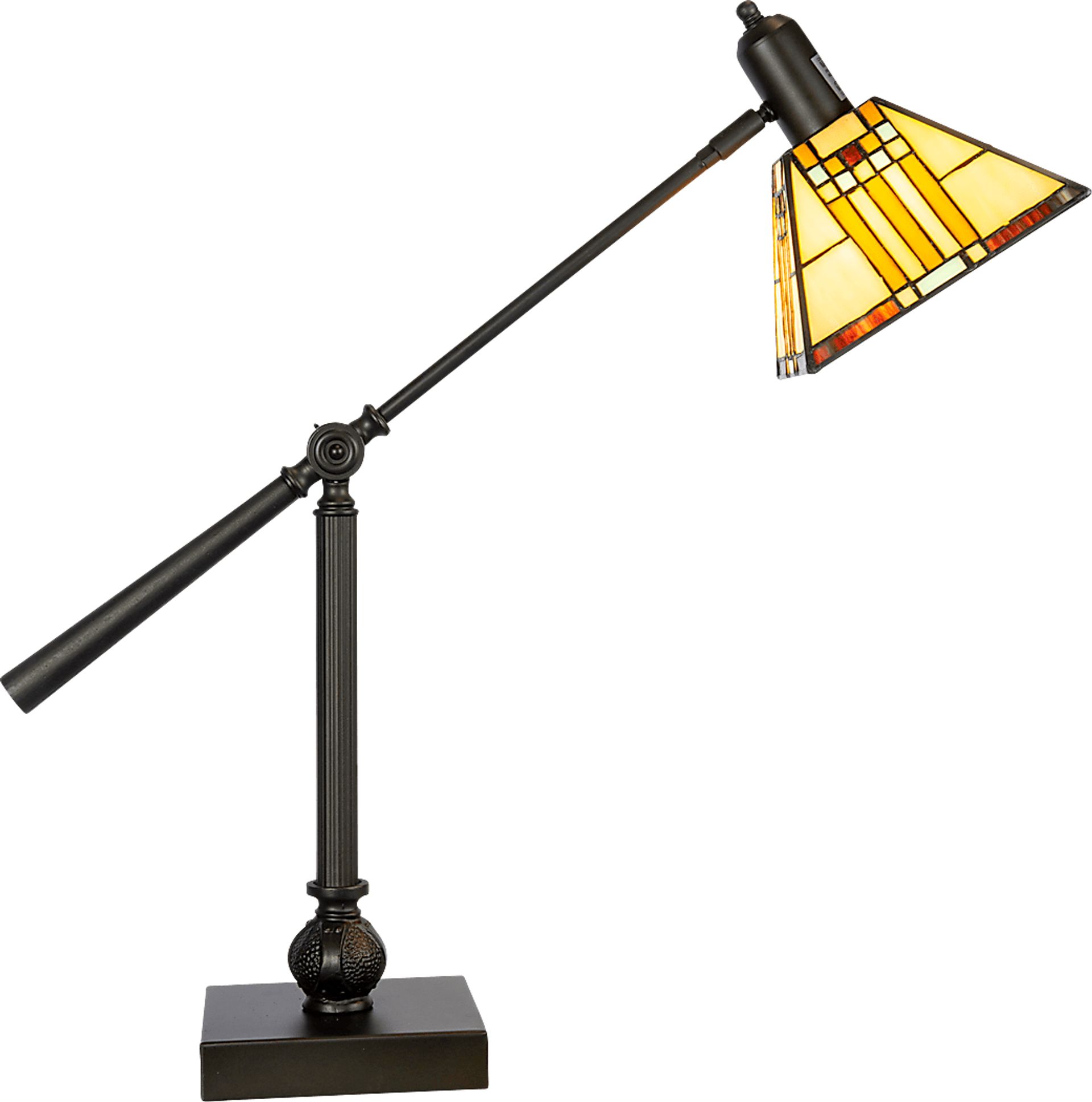 Bancroft Loop Bronze Lamp - Image 1