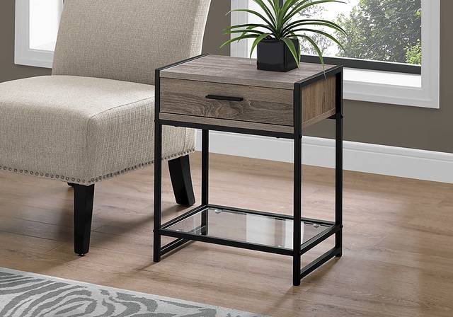 Bandiwood Taupe Accent Table - Thumbnail - Image 2