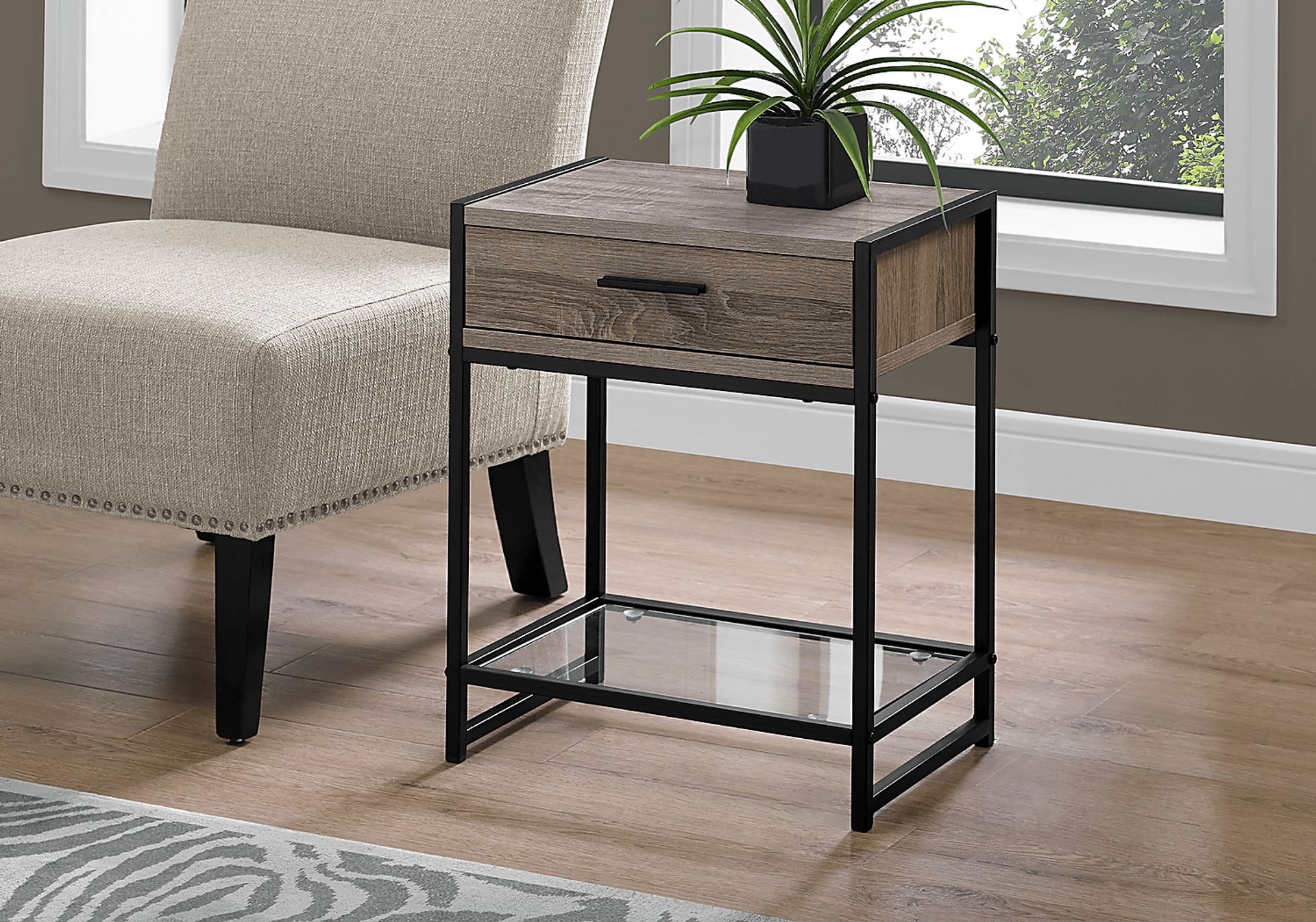 Bandiwood Taupe Accent Table - Image 2
