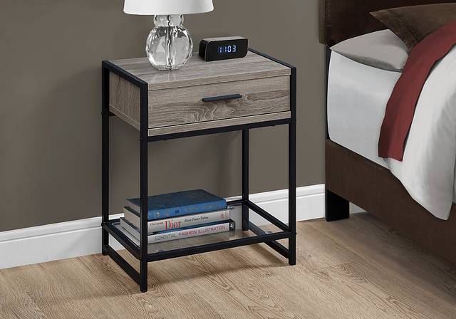 Bandiwood Taupe Accent Table - Thumbnail - Image 3