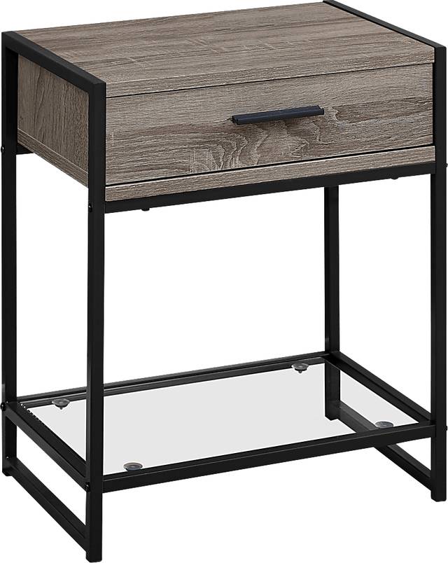 Bandiwood Taupe Accent Table - Thumbnail - Image 1