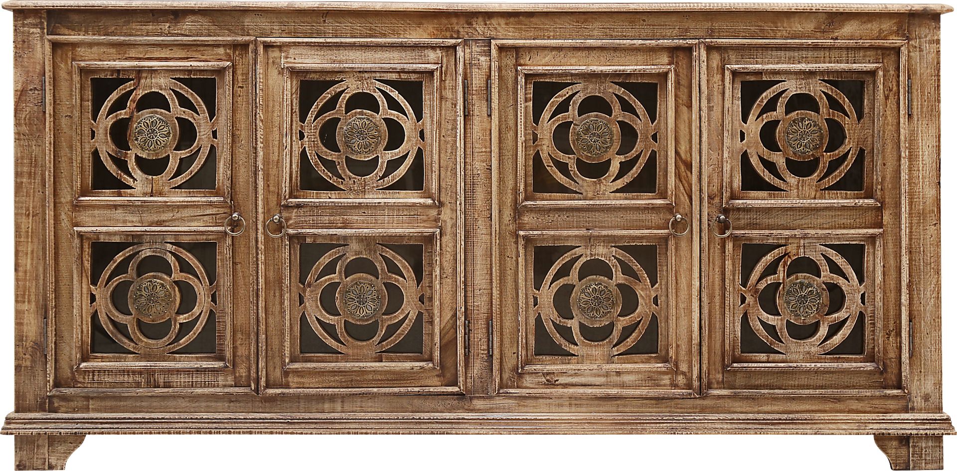 Bandlon Brown Credenza - Image 2
