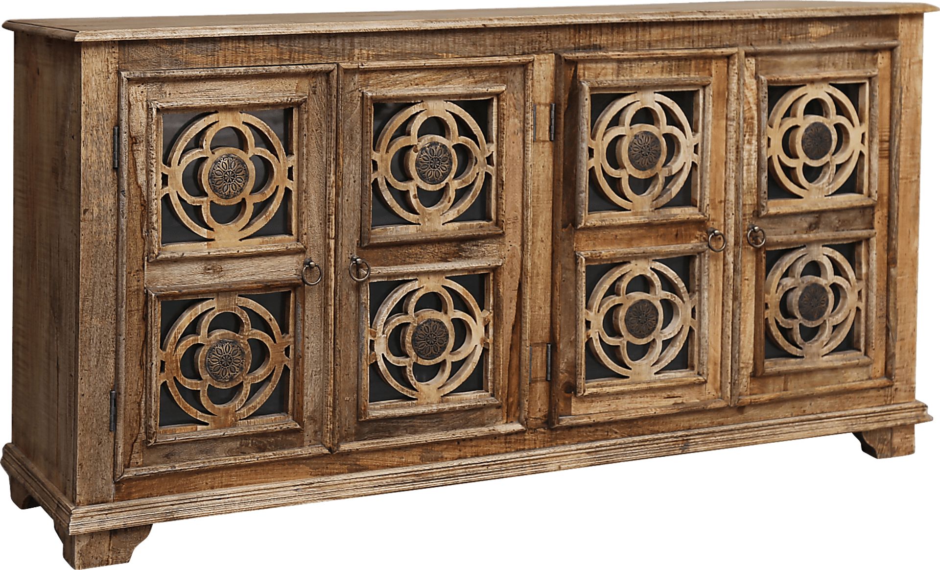 Bandlon Brown Credenza - Image 1