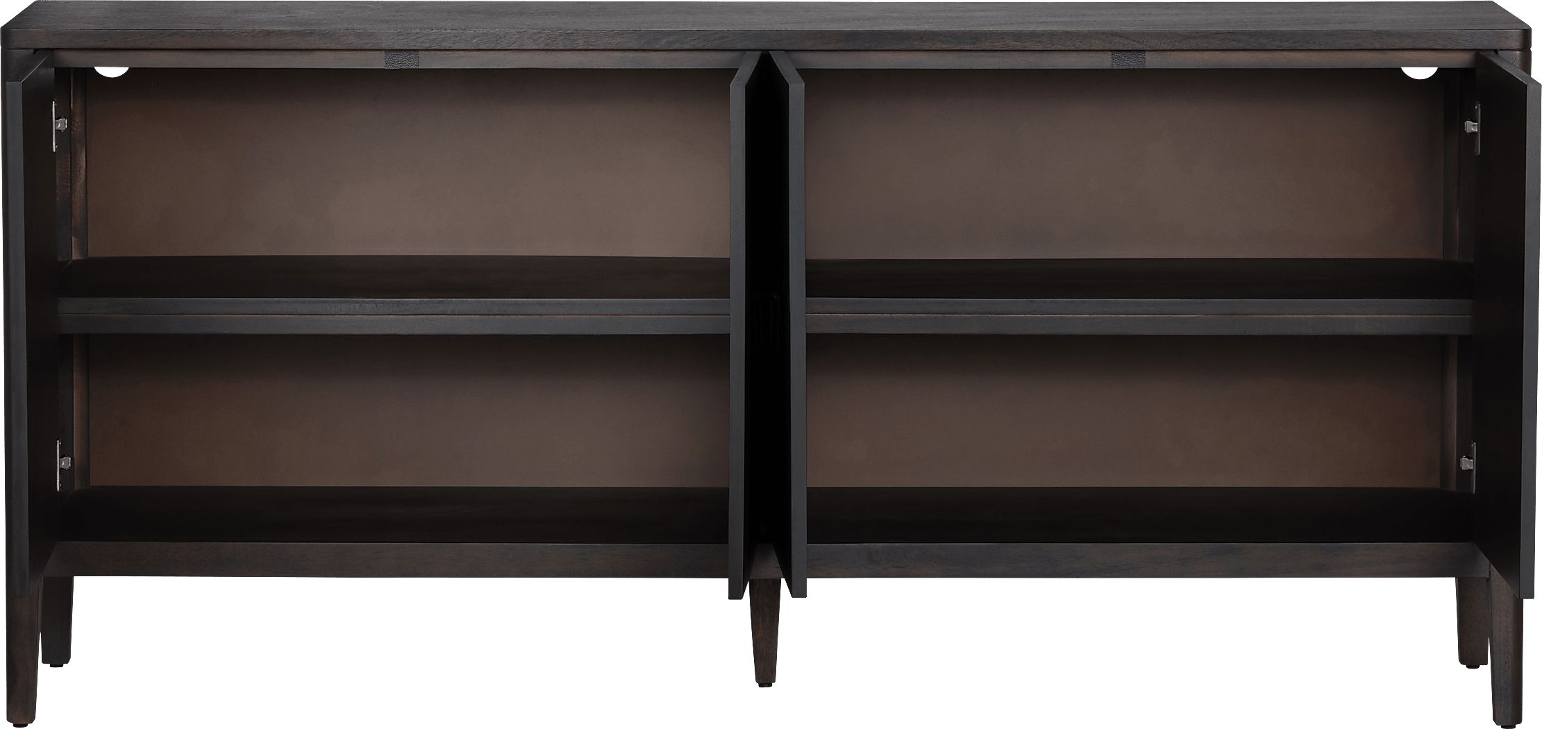 Bandstandy Dark Brown Sideboard - Thumbnail 5
