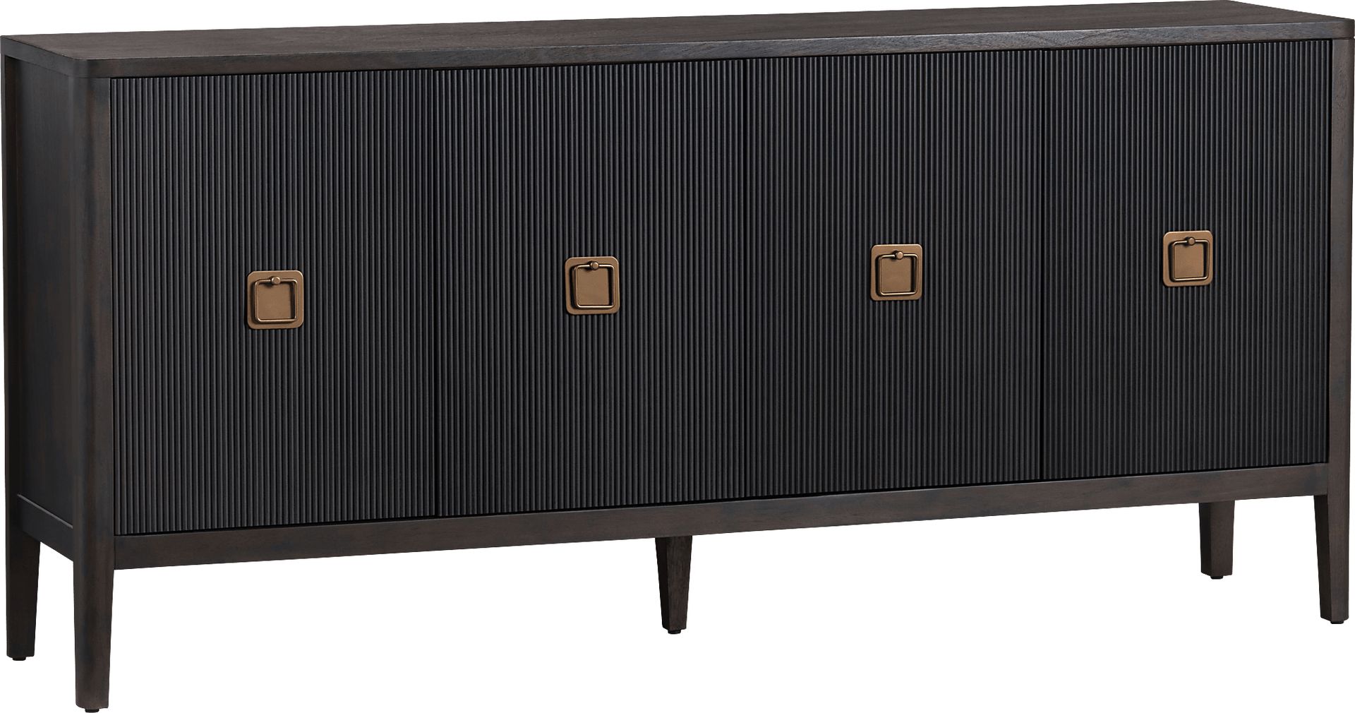 Bandstandy Dark Brown Sideboard - Image 1