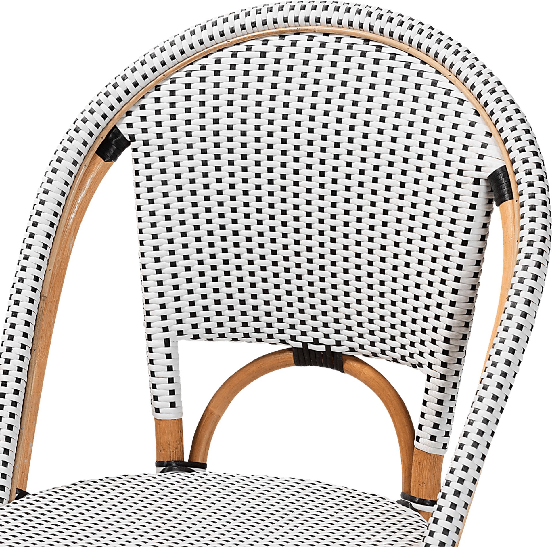 Bandyn Black and White Counter Height Stool, Set of 2 - Image 5