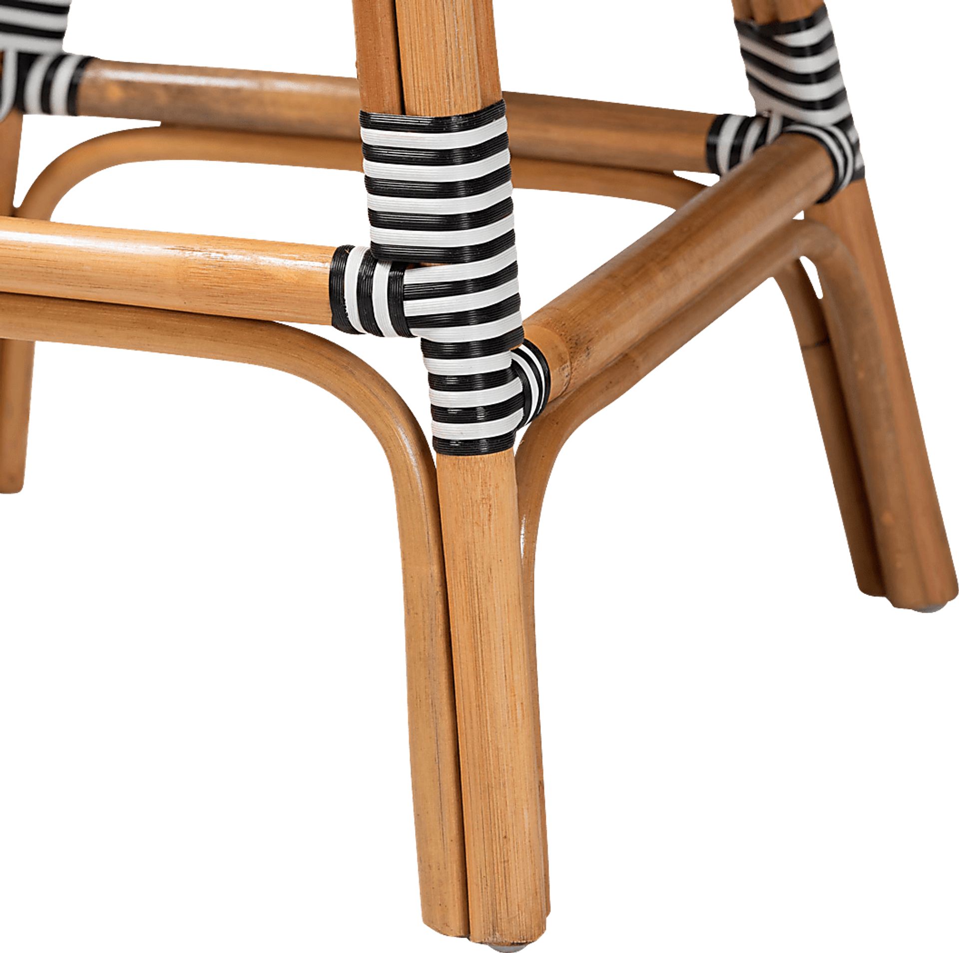 Bandyn Black and White Counter Height Stool, Set of 2 - Image 6
