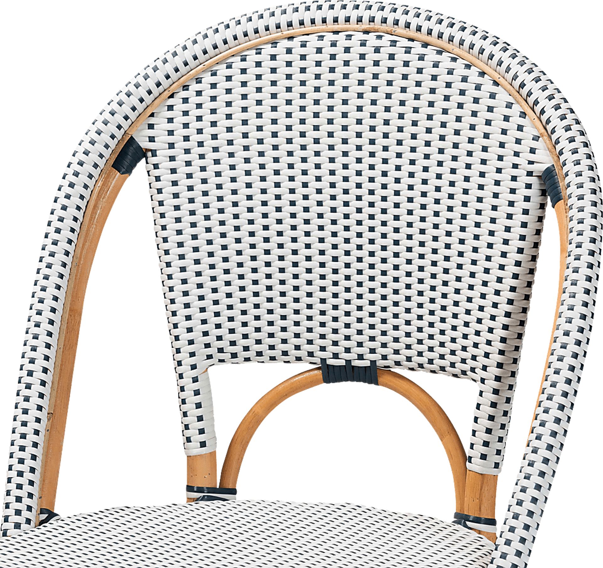 Bandyn Navy and White Counter Height Stool, Set of 2 - Image 5