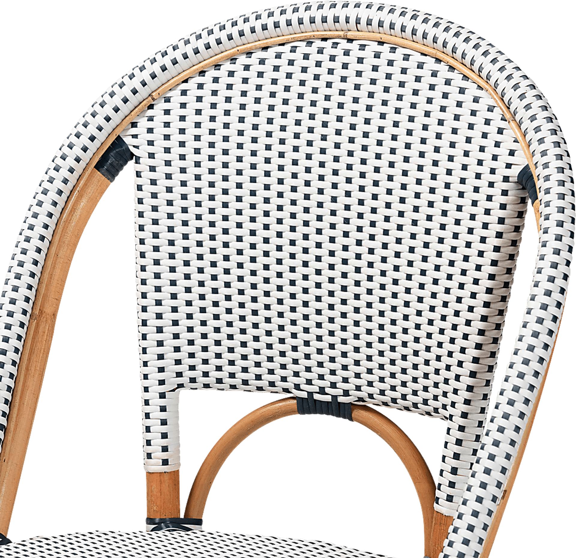Bandyn Navy and White Dining Chair - Image 7