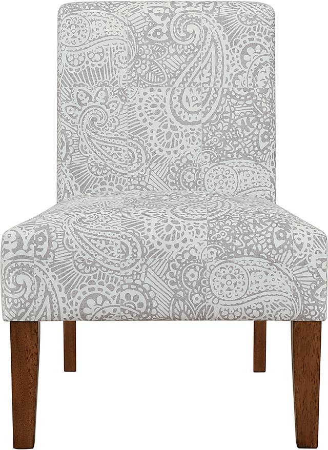 Banerna Light Gray Accent Chair - Thumbnail - Image 2