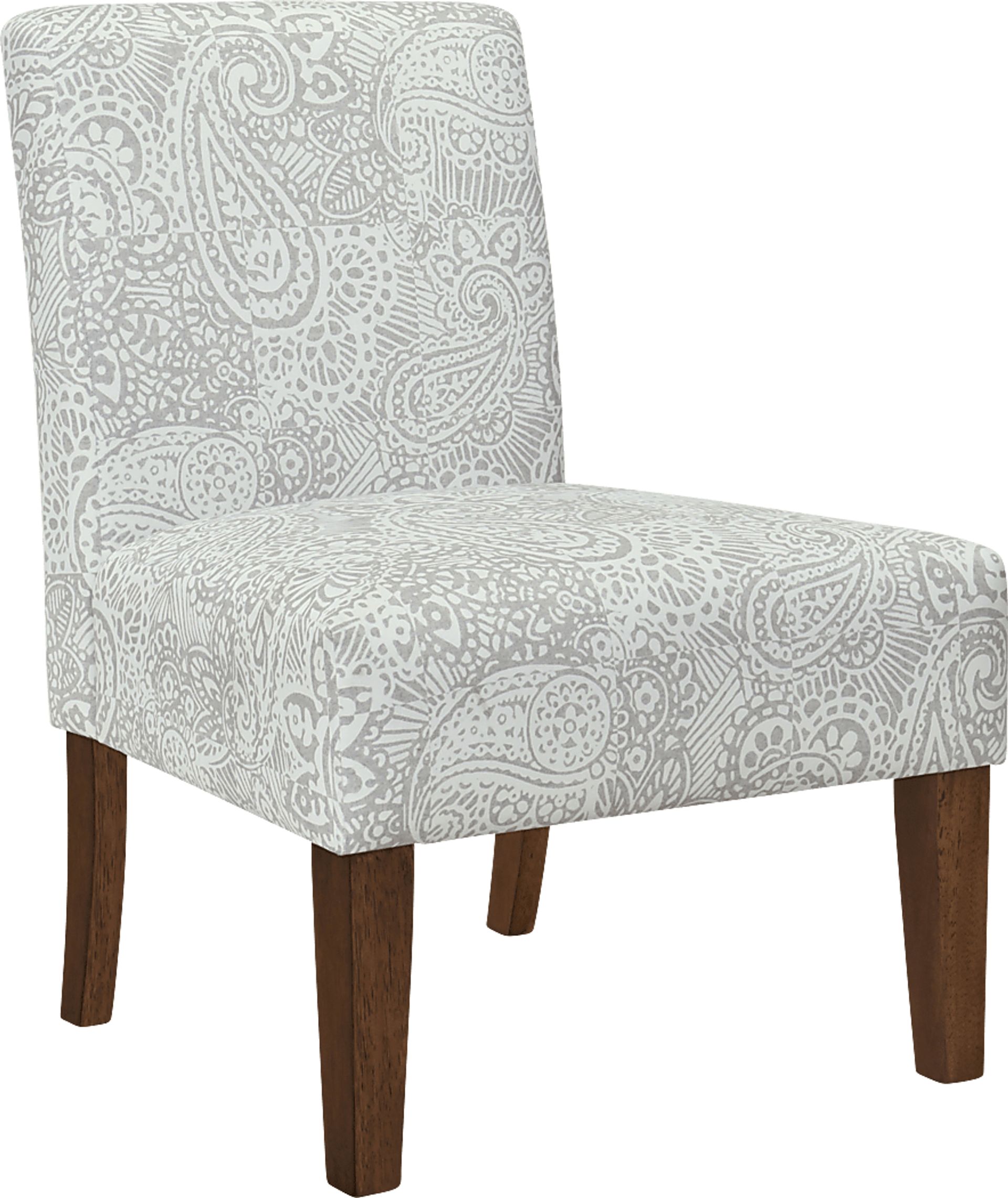 Banerna Light Gray Accent Chair - Image 1