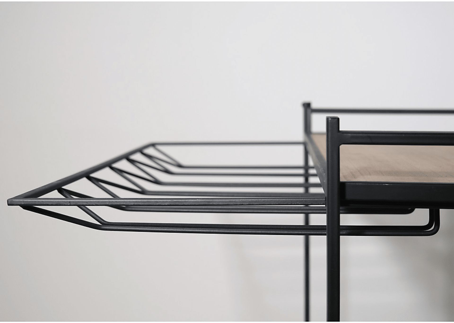 Bangerter Taupe Bar Cart - Image 13