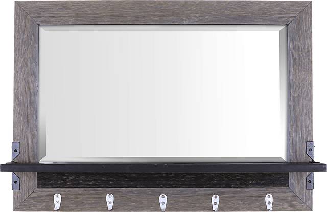 Banigan Brown Shelf Mirror - Thumbnail - Image 1