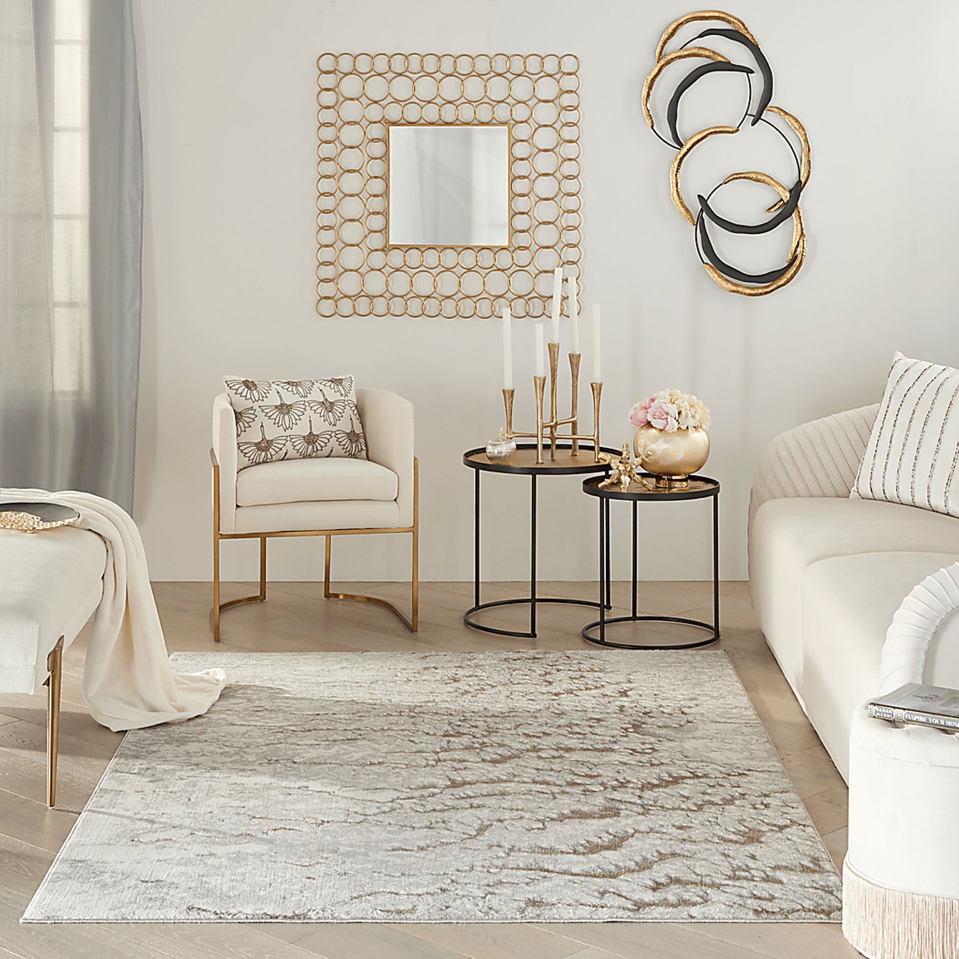 Banja Gray 5'3 x 7'3 Rug - Image 2
