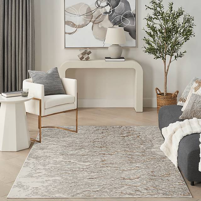 Banja Gray 5'3 x 7'3 Rug - Thumbnail - Image 4
