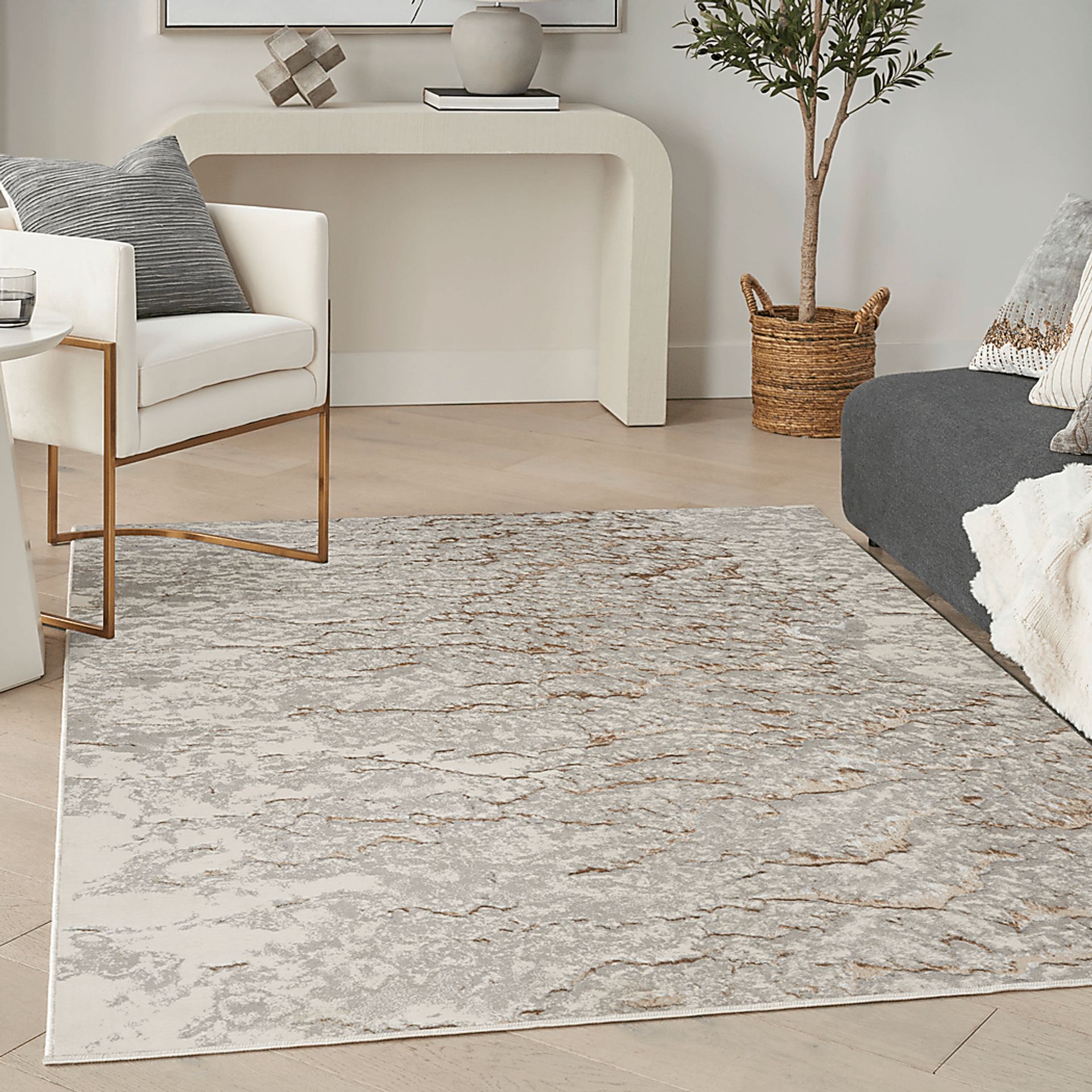 Banja Gray 6' x 9' Rug - Image 3