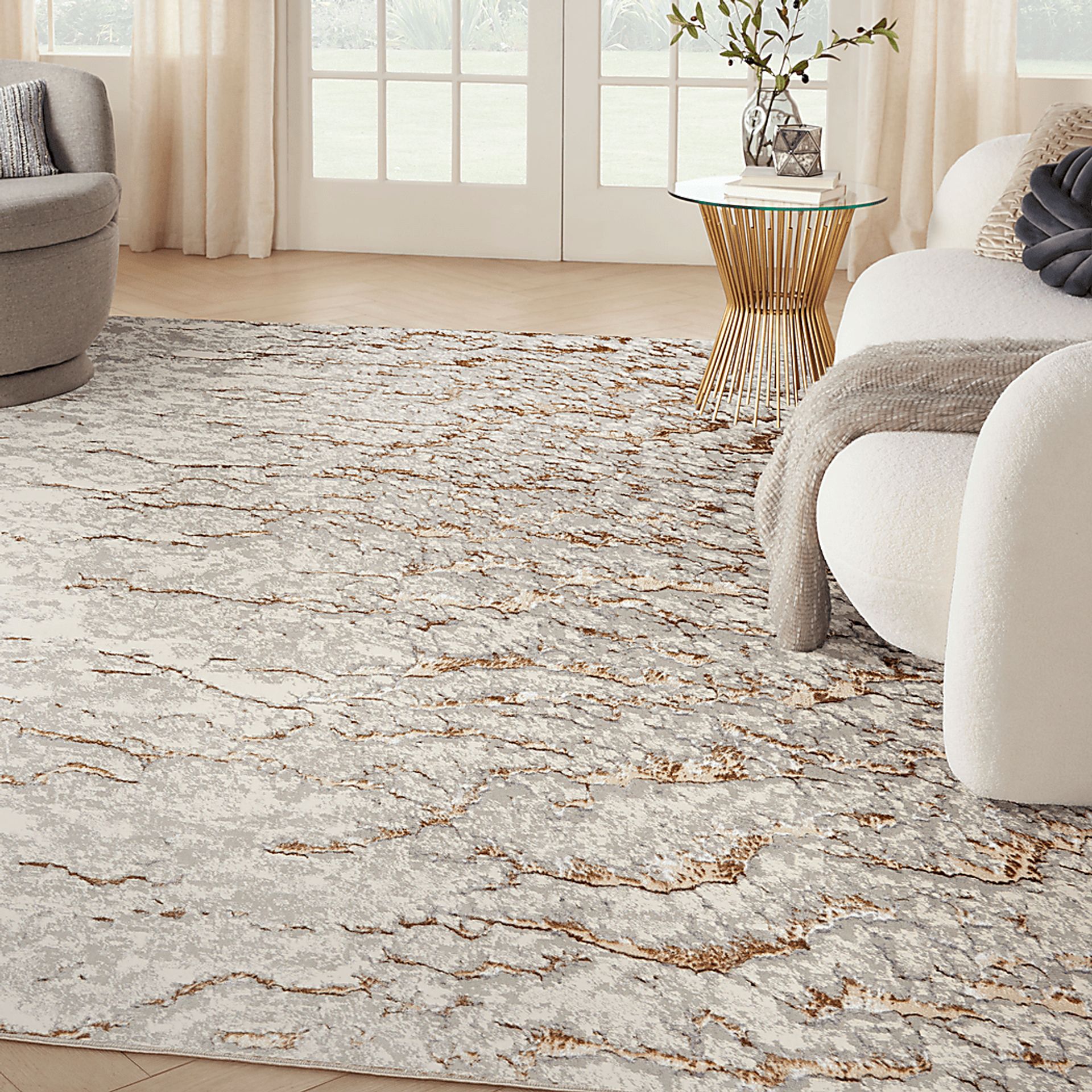 Banja Gray 9' x 12' Rug - Image 2