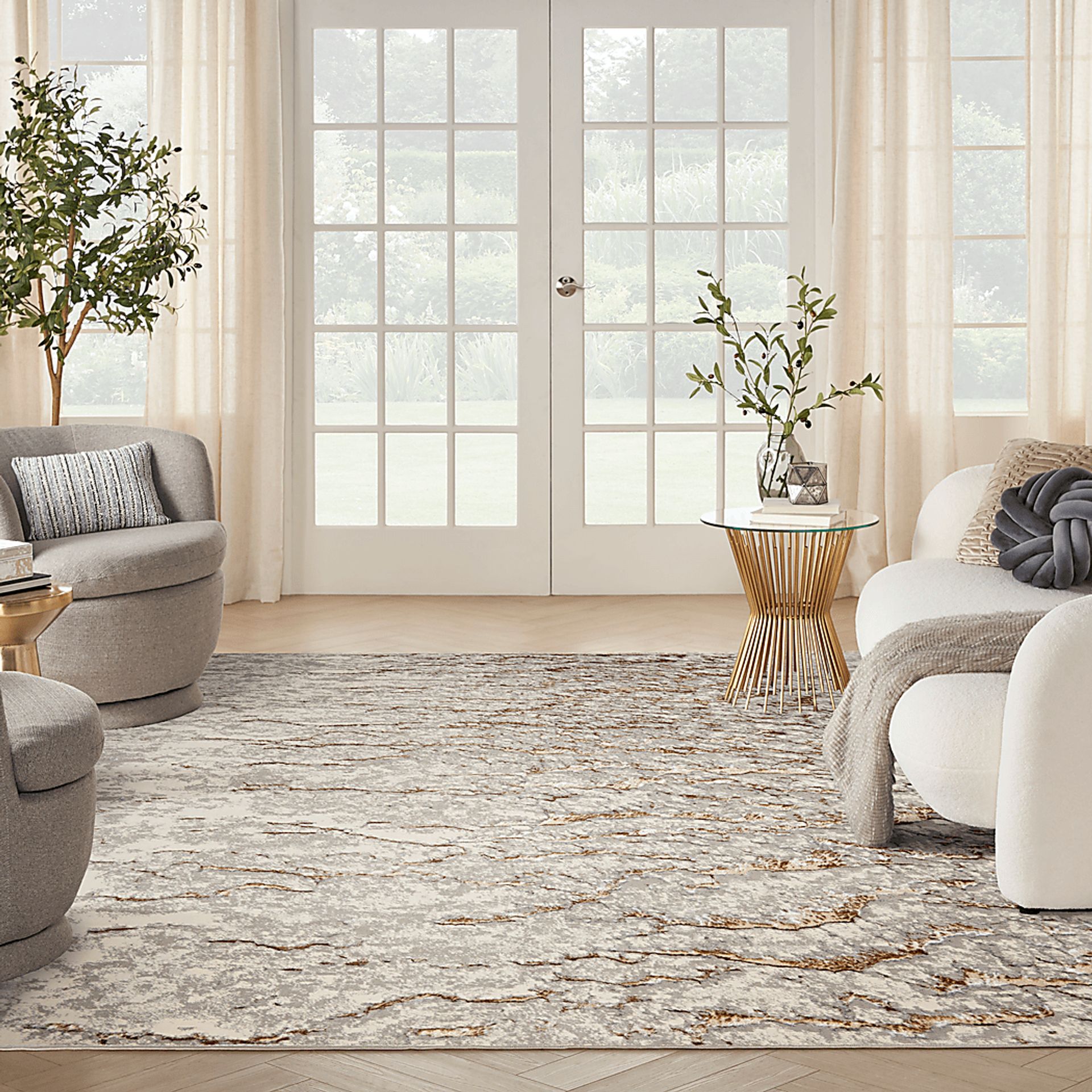 Banja Gray 9' x 12' Rug - Image 3