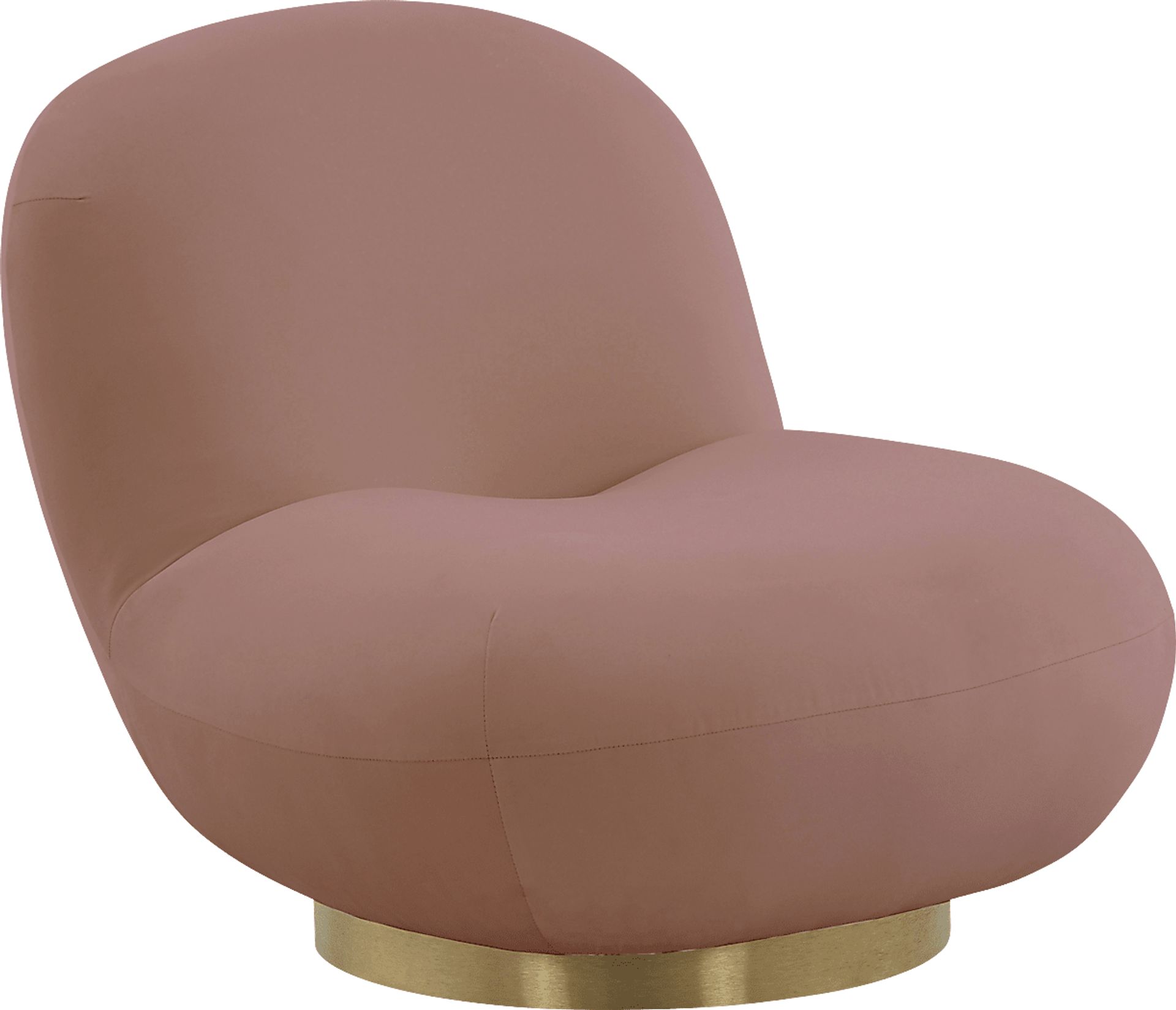 Bankshill Mauve Accent Chair - Image 1