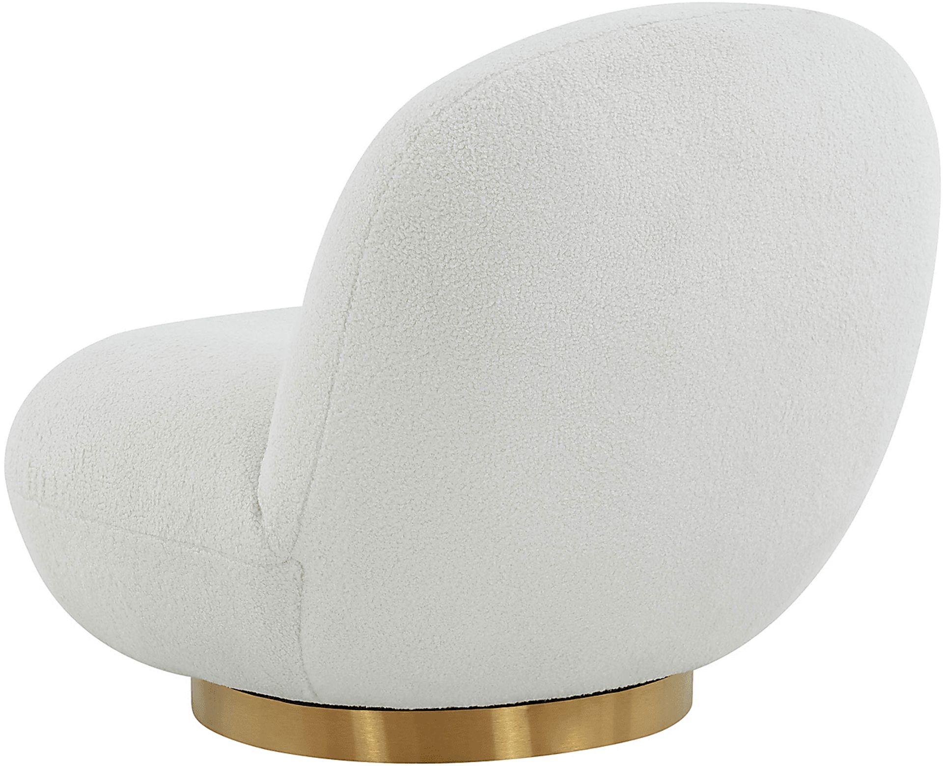 Bankshill White Accent Chair - Image 3