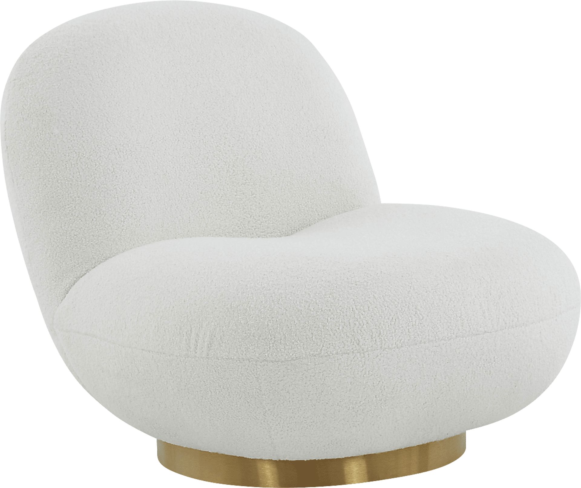Bankshill White Accent Chair - Image 1
