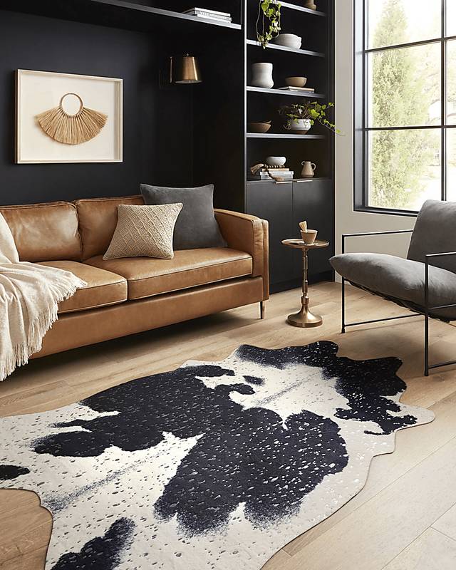 Bannan Black 6'2 x 8' Rug - Thumbnail - Image 3