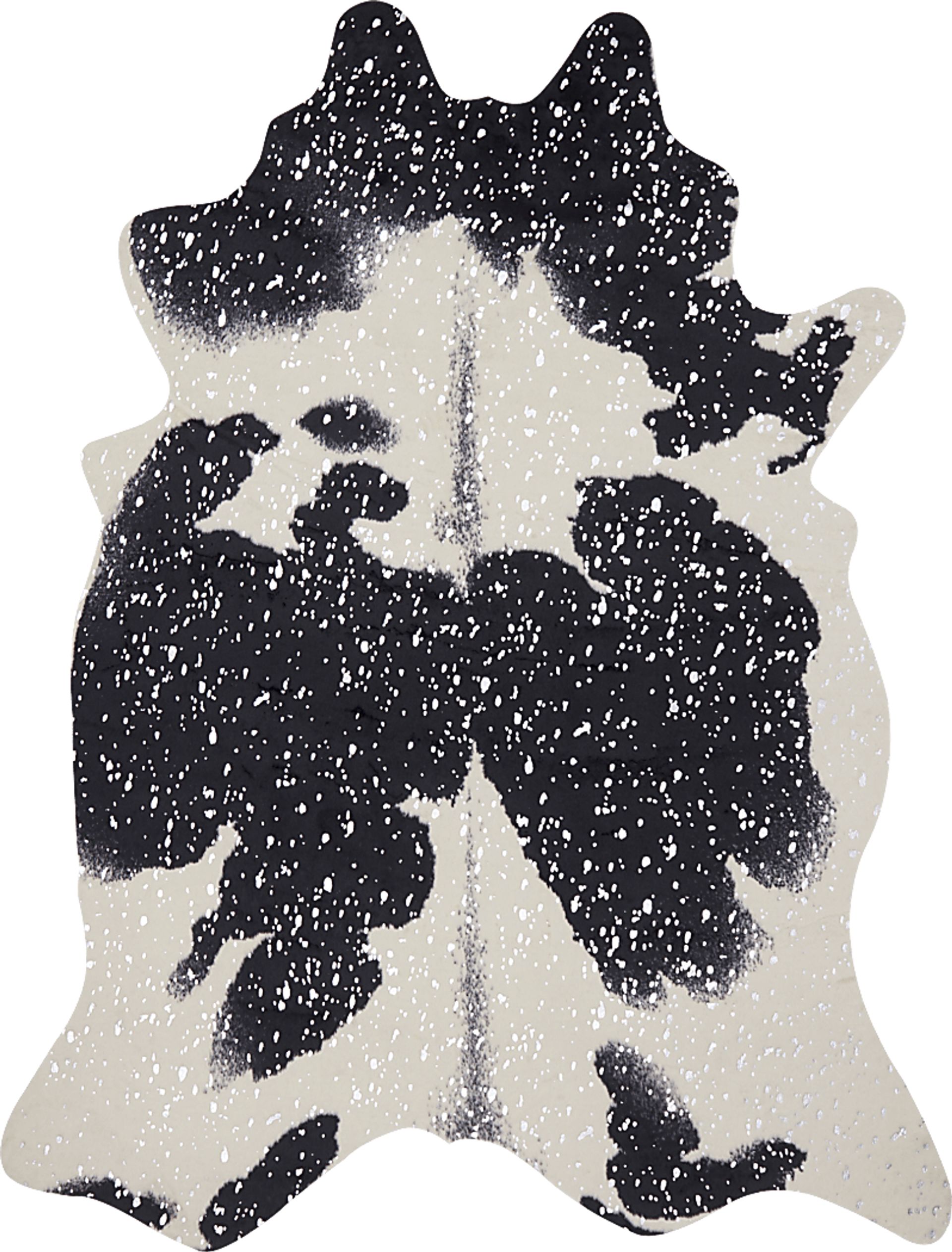 Bannan Black 6'2 x 8' Rug - Image 1