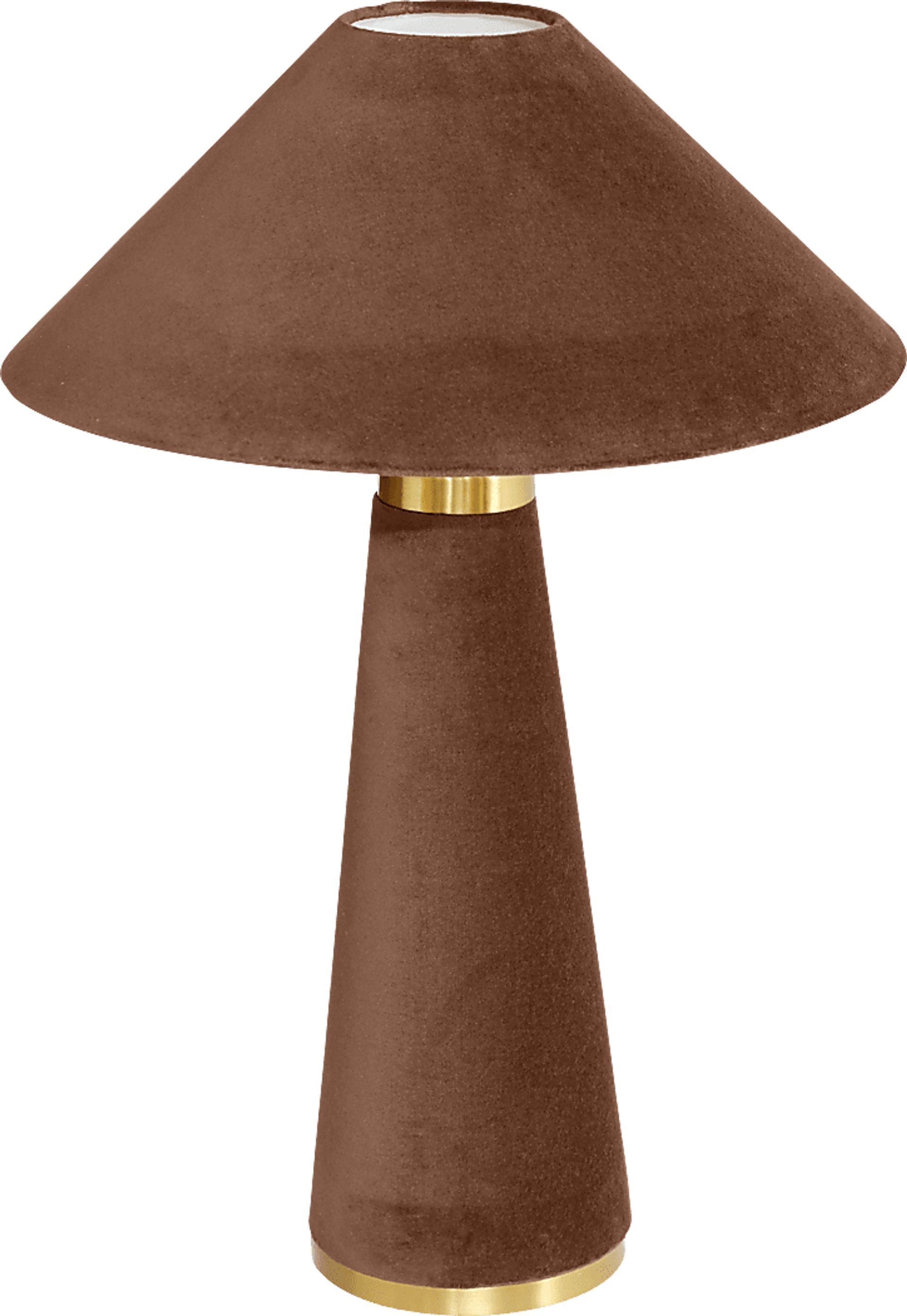 Banneker Shade Brown Lamp - Image 3