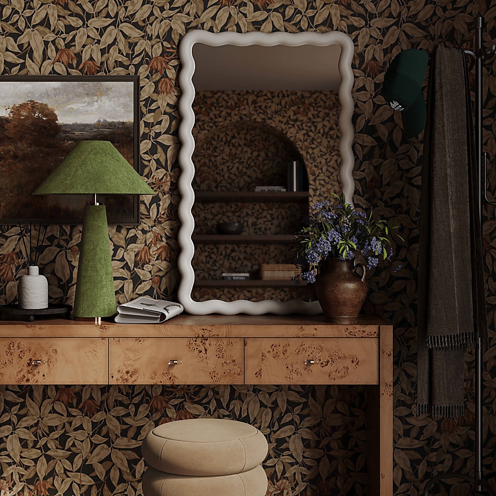 Banneker Shade Green Lamp - Image 2