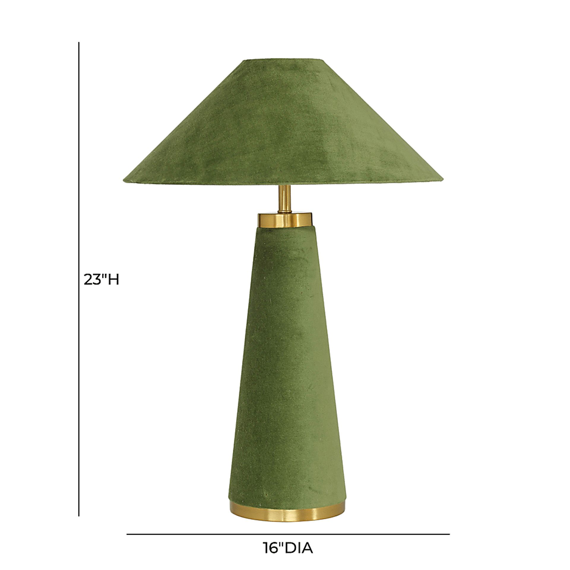Banneker Shade Green Lamp - Image 5