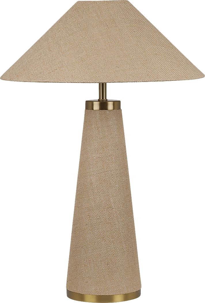 Banneker Shade Natural Lamp