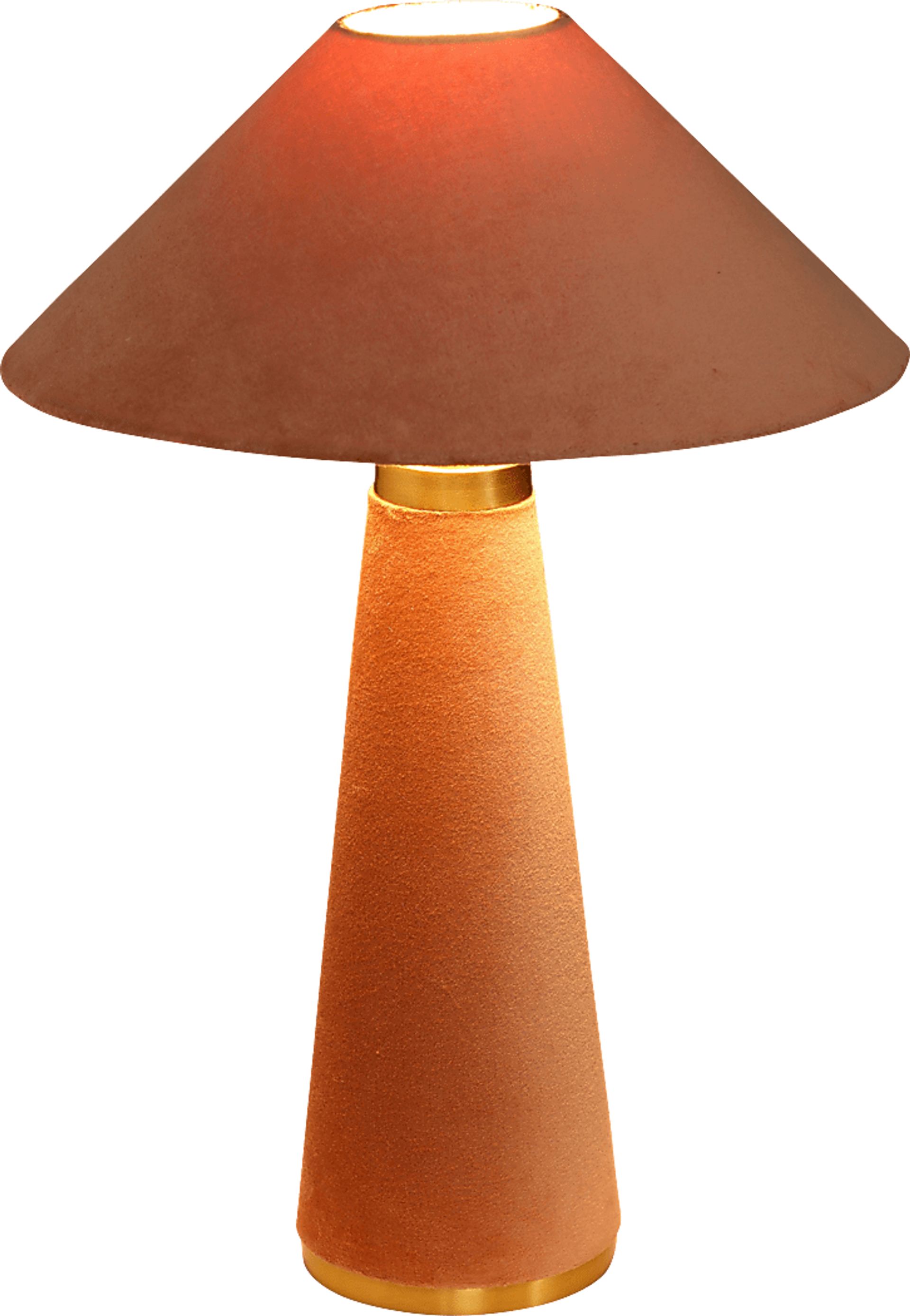 Banneker Shade Terracota Lamp - Image 4