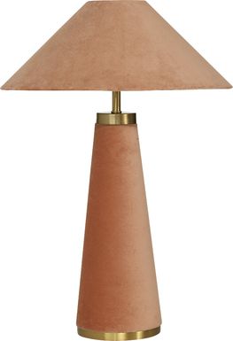 Banneker Shade Terracota Lamp
